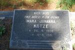 KOTZE Mara Johanna 1900-1981