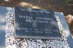 BAARTMAN Maria Johanna