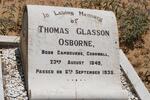 OSBORNE Thomas Glasson 1849-1935