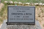 BOTHA Christoffel J. 1888-1936