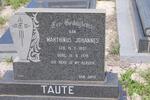 TAUTE Marthinus Johannes 1897-1978