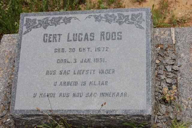ROOS Gert Lucas 1872-1951
