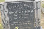 BEPLAT Alwiene J.F. 1868-1950