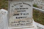 KIDWELL Jane Wills 1846-1922