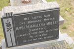 MULLER Maria Magdalena nee SWANEPOEL 1895-1978