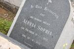 ROODT Aletta Sophie nee PRETORIUS 1902-1973