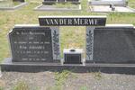 MERWE Isak Johannes, van der 1930-1985