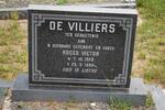 VILLIERS Rocco Victor, de 1929-1980