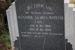 WEPENER Alexander Jacobus 1888-1948