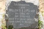 PELSER Willem H.A.J. 1913-1937