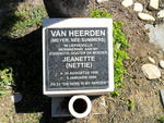 HEERDEN Jeanette, van formerly MEYER nee SUMMERS 1958-2004