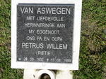 ASWEGEN Petrus Willem, van 1932-1999