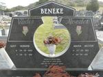 BENEKE Gert Hendrik 1893-1991 & Maria Hester 1910-1991