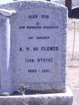 CLERCQ A.W., de geb. STEYN  1863-1951