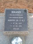 BRAND Alwyn A.J.G. 1915-1998