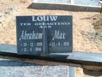 LOUW Abraham 1919-1998 :: LOUW Max 1926-
