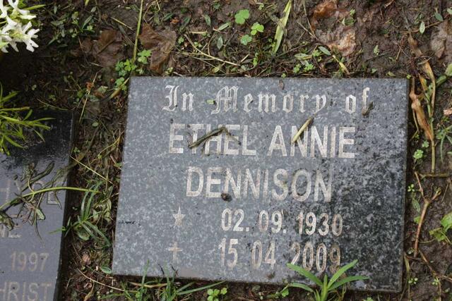 DENNISON Ethel Annie 1930-2009
