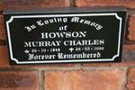 HOWSON Murray Charles 1948-1996
