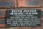 JOYNER Keith 1951-1996