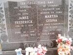 LOUBSER James Frederick 1924-1998 & Martha Gesina Janse van RENSBURG 1926-1989