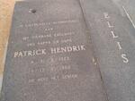 ELLIS Patrick Hendrik 1923-1988