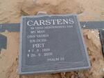 CARSTENS Piet 1929-2002