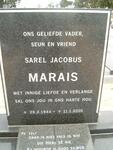 MARAIS Sarel Jacobus 1944-2000