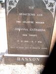 BASSON Johanna Catharina nee THIART 1888-1974