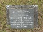 SPARGO Hercules P. -1924 & Mabel E. -1964