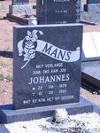 MANS Johannes 1909-1993