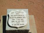NEL Aletta Maria 1929-1929