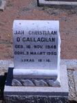 O’GALLAGHAN Jan Christiaan 1948-1950