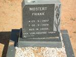 MOSTERT Frikkie 1927-1928