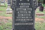 NEL Harriet Maud Warder geb ORSMOND 1899-1931