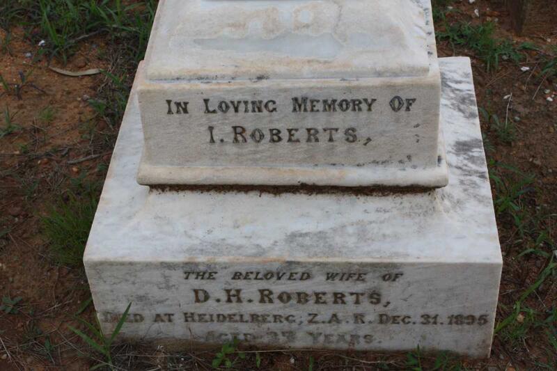 ROBERTS I. -1895