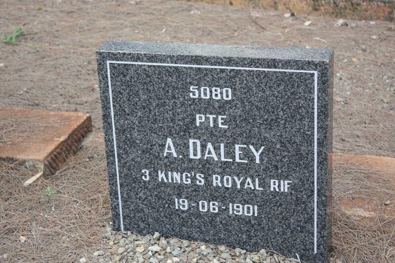 DALEY A. -1901