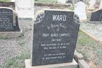 WARD Mary Agnes Campbell nee ARTHUR 1875-1965
