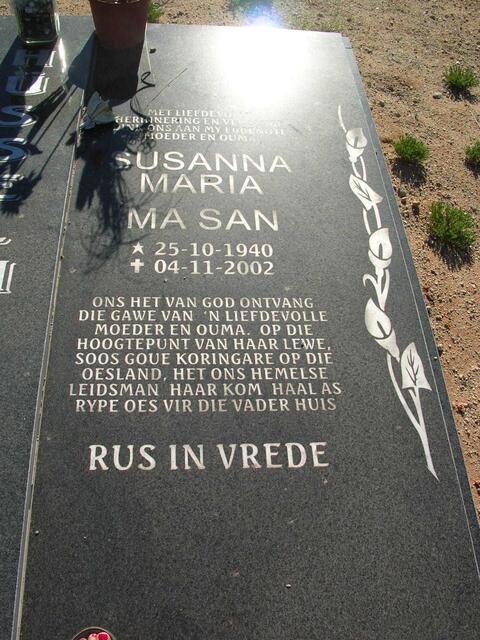 HUSSELMANN Susanna Maria 1940-2002