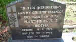 BOTHA Marthinus T.S. 1915-1974