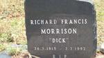 MORRISON Richard Francis 1915-1992