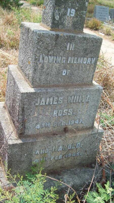 ROSS James White 1947 :: ROSS Harold -1945