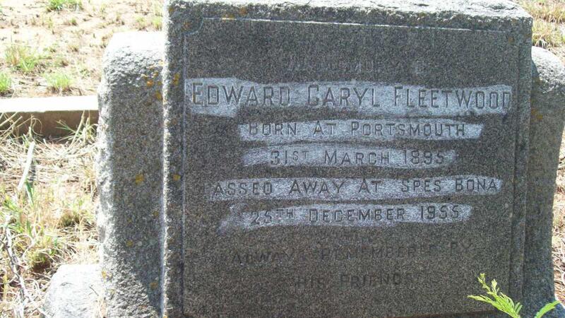 FLEETWOOD Edward Caryl 1895-1955