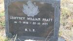 PRATT Geoffrey William 1938-1977