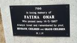 OMAR Fatima -1967