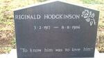 HODGKINSON Reginald 1917-1986