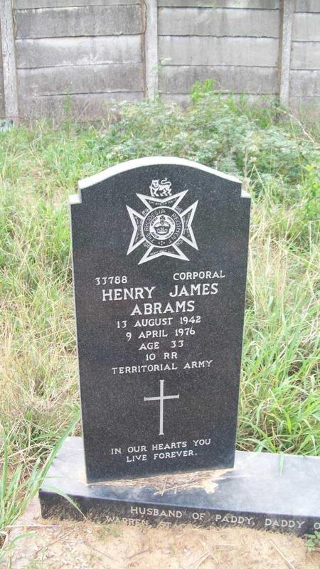 ABRAMS Henry James 1942-1976