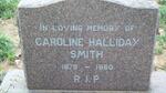 SMITH Caroline Halliday 1879-1960
