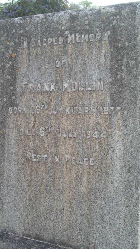 MULLIN Frank 1877-1944