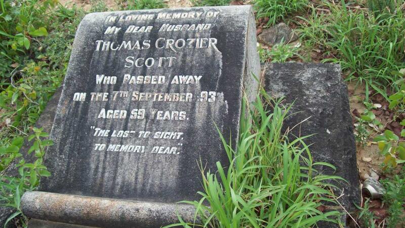 SCOTT Thomas Crozier -193?