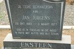 EKSTEEN Jan Jurgens 1883-1977